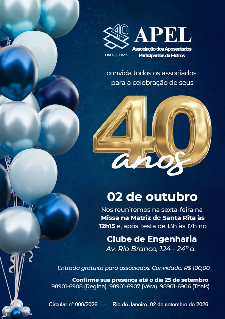Convite 40 anos